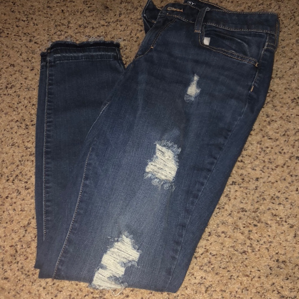 Ripped jeans